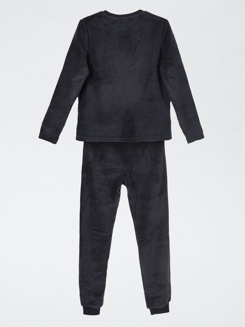 Conjunto de pijama 'Pokémon' liso Negro - Kiabi