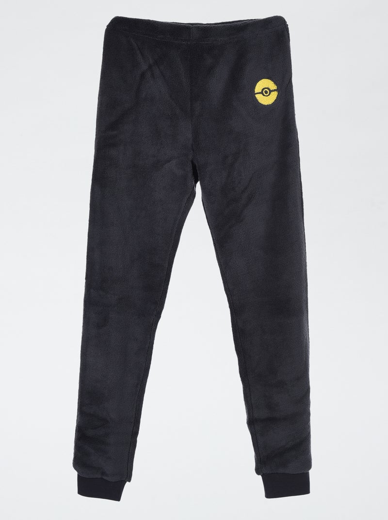 Conjunto de pijama 'Pokémon' liso Negro - Kiabi