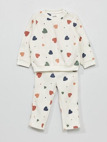 Conjunto de pijama polar  - 2 piezas - Kiabi
