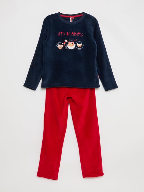 Conjunto de pijama polar - 2 piezas - Kiabi