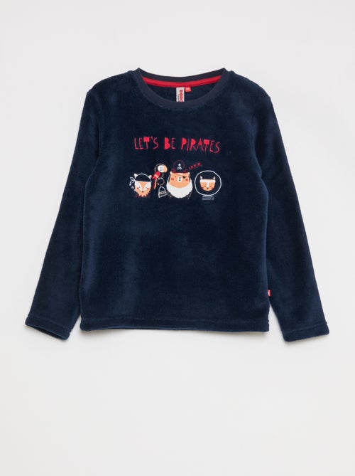 Conjunto de pijama polar - 2 piezas - Kiabi Conjunto de pijama polar - 2 piezas - Kiabi