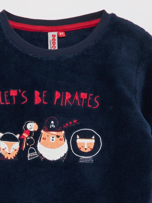 Conjunto de pijama polar - 2 piezas - Kiabi Conjunto de pijama polar - 2 piezas - Kiabi