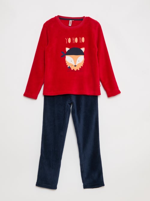 Conjunto de pijama polar - 2 piezas - Kiabi