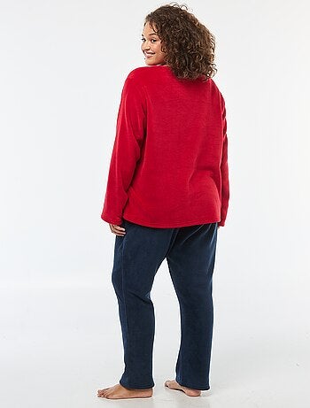 Conjunto de pijama polar - 2 piezas