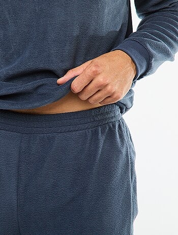 Conjunto de pijama polar camiseta + pantalón - 2 piezas