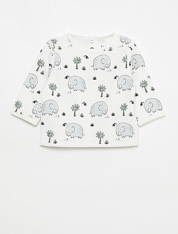 Conjunto de pijama polar con pies - 2 piezas