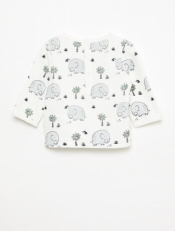 Conjunto de pijama polar con pies - 2 piezas