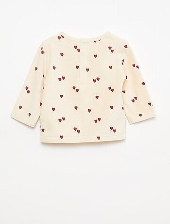 Conjunto de pijama polar con pies - 2 piezas