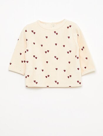 Conjunto de pijama polar con pies - 2 piezas