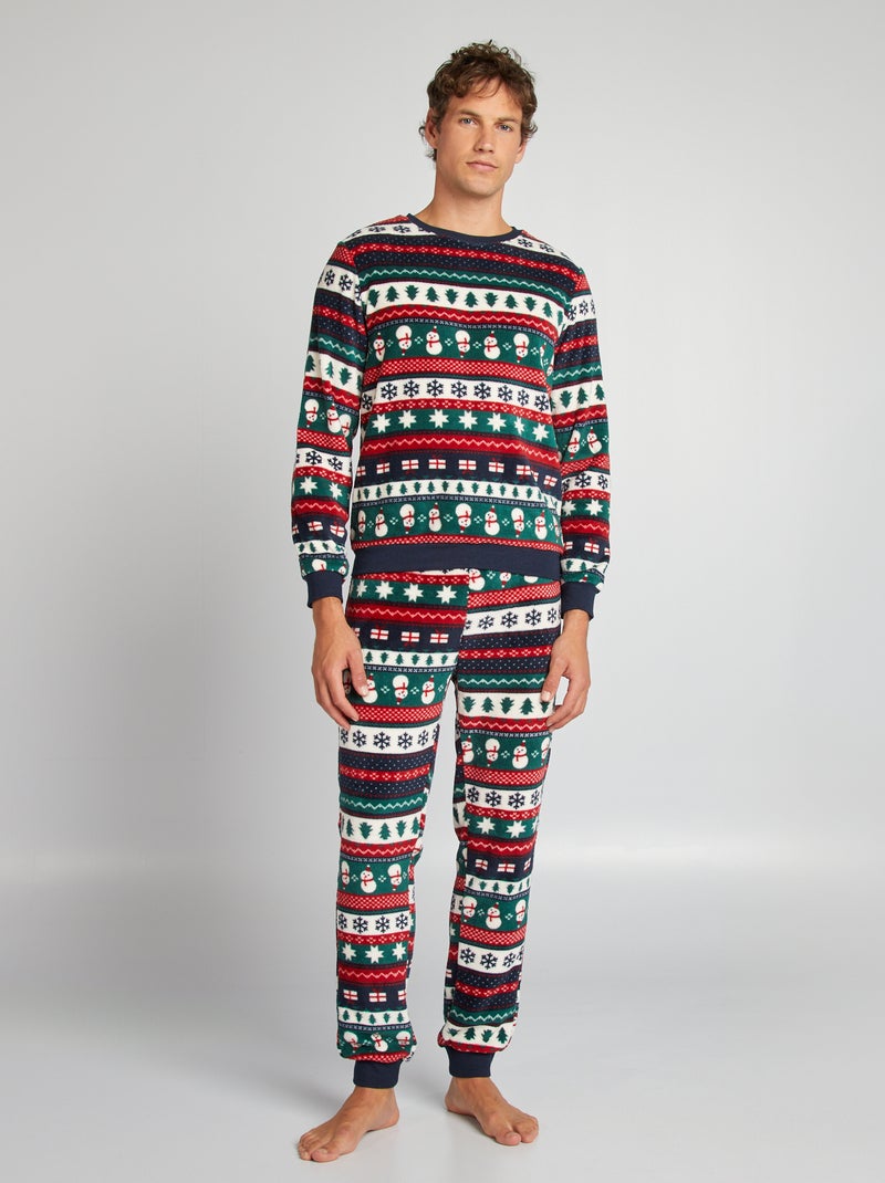 De Natal Ropa Bebe Navidad Kiabi Pajama Sets Kiabi Pijama Polar