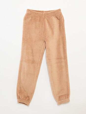 Conjunto de pijama polar largo sudadera + pantalón - 2 piezas