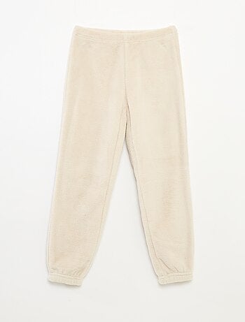 Conjunto de pijama polar largo sudadera + pantalón - 2 piezas