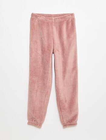 Conjunto de pijama polar largo sudadera + pantalón - 2 piezas