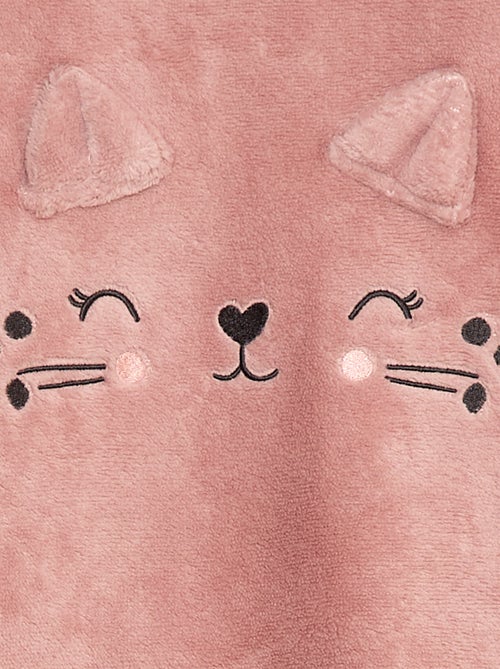 Conjunto de pijama polar largo sudadera + pantalón - 2 piezas - Kiabi