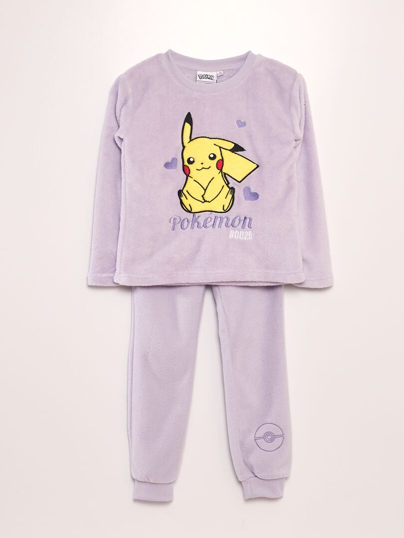 Conjunto de pijama polar 'Pikachu' 'Pokémon' - 2 piezas AZUL - Kiabi