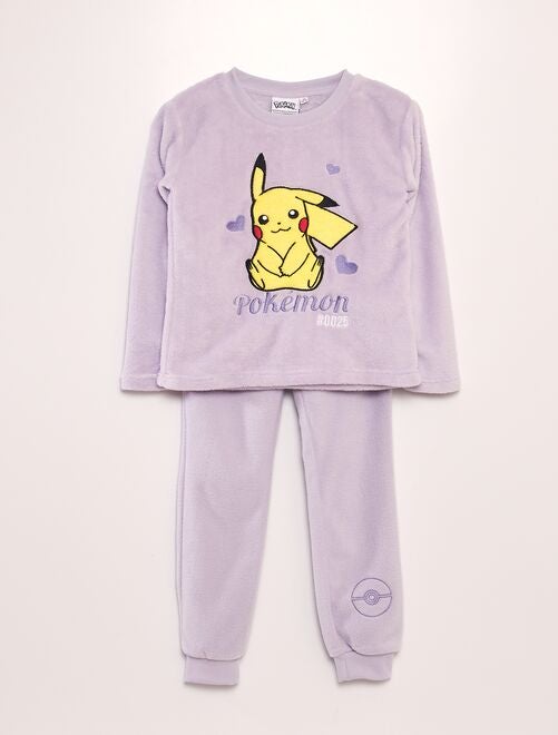 Conjunto de pijama polar 'Pikachu' 'Pokémon' - 2 piezas - Kiabi