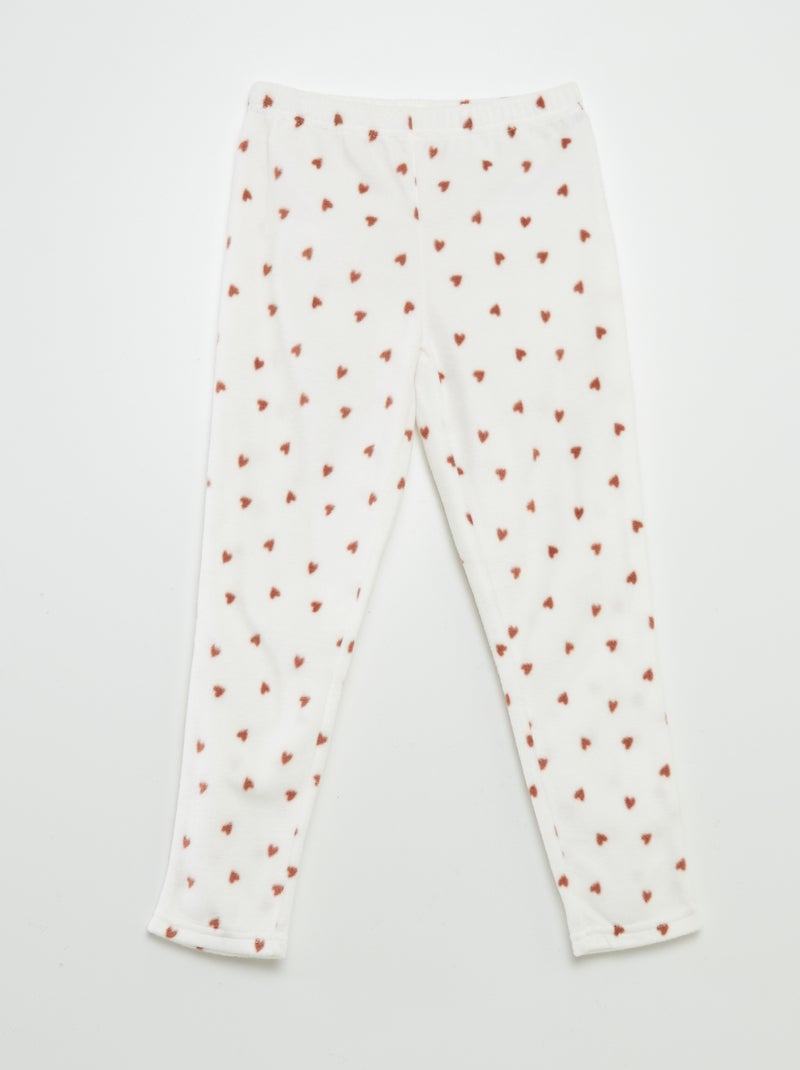 Conjunto de pijama polar 'pingüino' - 2 piezas MARRON - Kiabi