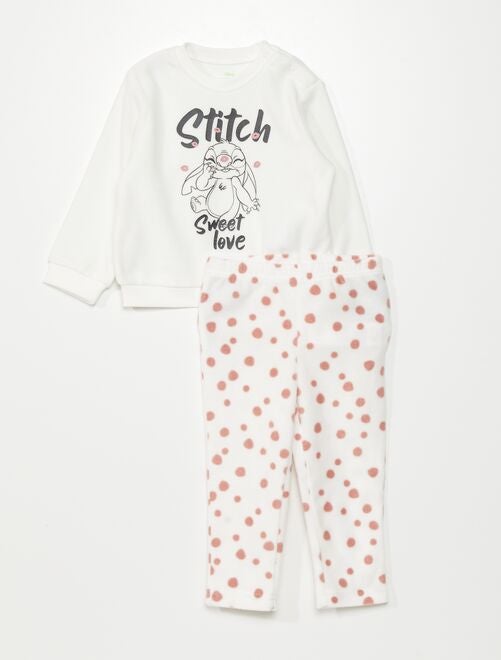 Conjunto de pijama polar 'Stitch' - 2 piezas - Kiabi
