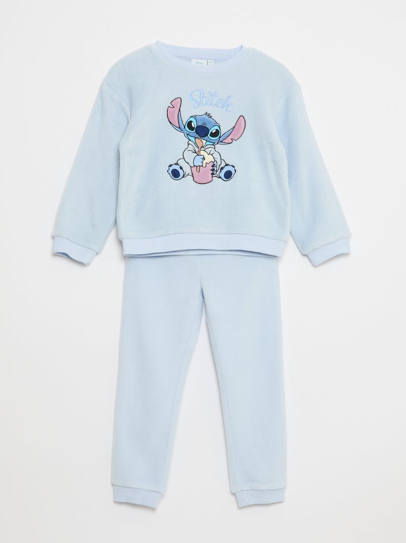 Conjunto de pijama polar 'Stitch' 'Disney' Azul - Kiabi