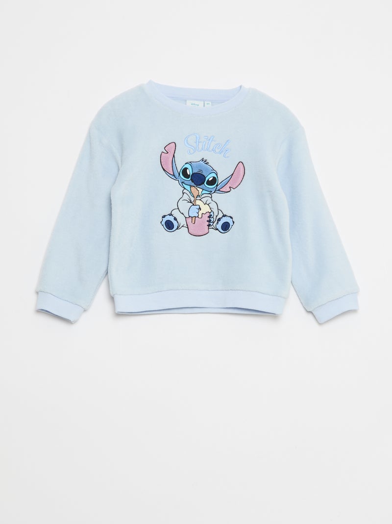 Conjunto de pijama polar 'Stitch' 'Disney' Azul - Kiabi