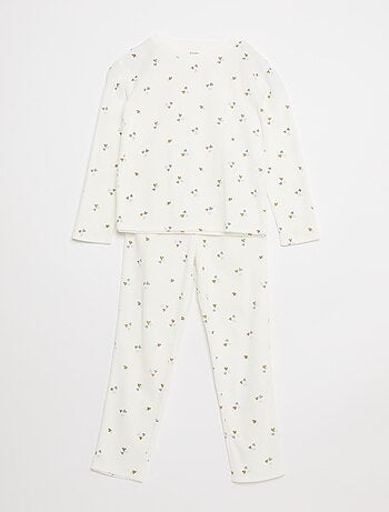 Conjunto de pijama polar sudadera + pantalón - 2 piezas