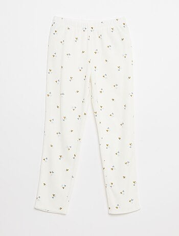 Conjunto de pijama polar sudadera + pantalón - 2 piezas