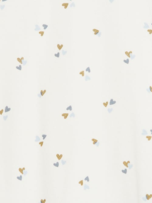 Conjunto de pijama polar sudadera + pantalón - 2 piezas - Kiabi