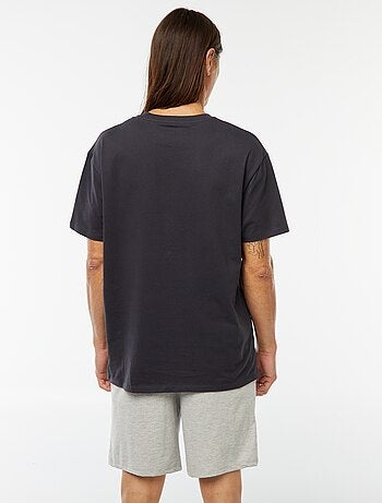 Conjunto de pijama short + camiseta estampada 'Tortugas ninja'