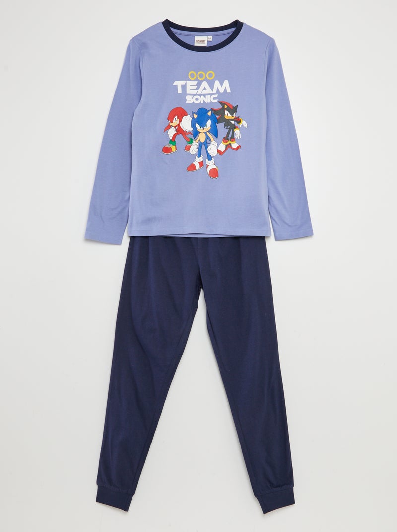 Conjunto de pijama 'Sonic' - 2 piezas AZUL - Kiabi