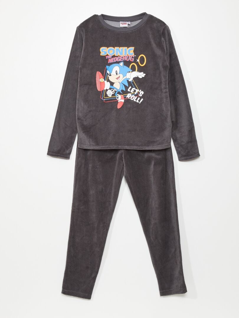 Conjunto de pijama 'Sonic' - 2 piezas GRIS - Kiabi