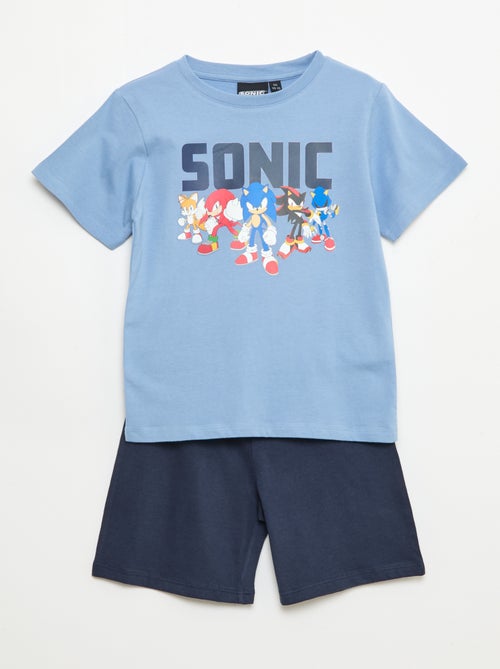 Conjunto de pijama 'Sonic' de algodón - Kiabi