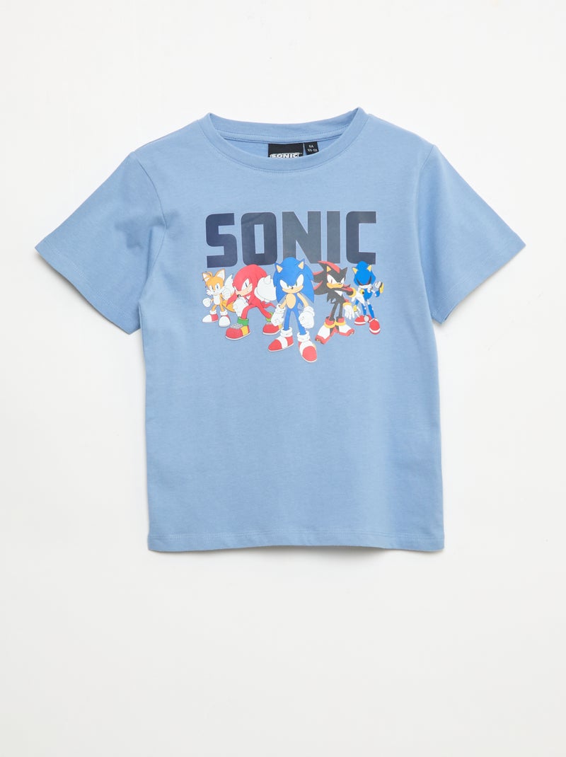 Conjunto de pijama 'Sonic' de algodón Azul - Kiabi