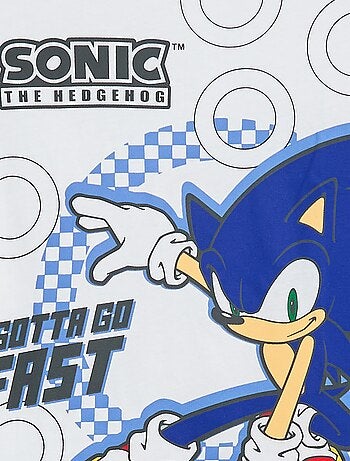 Conjunto de pijama 'Sonic' de algodón