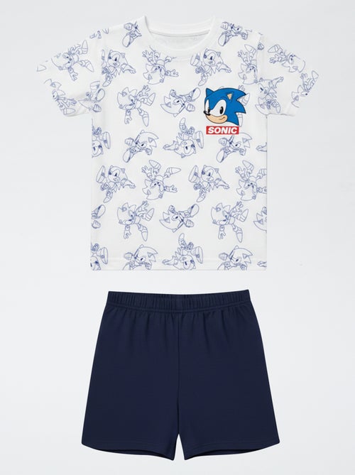 Conjunto de pijama 'Sonic' de algodón - Kiabi