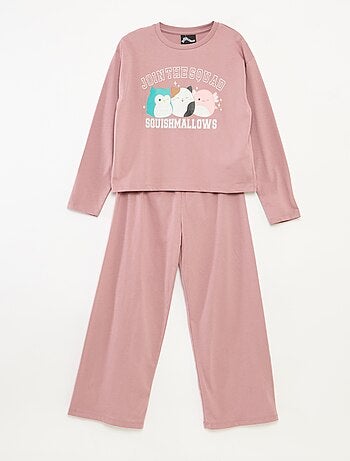 Conjunto de pijama 'squishmallow' camiseta + pantalón - 2 piezas