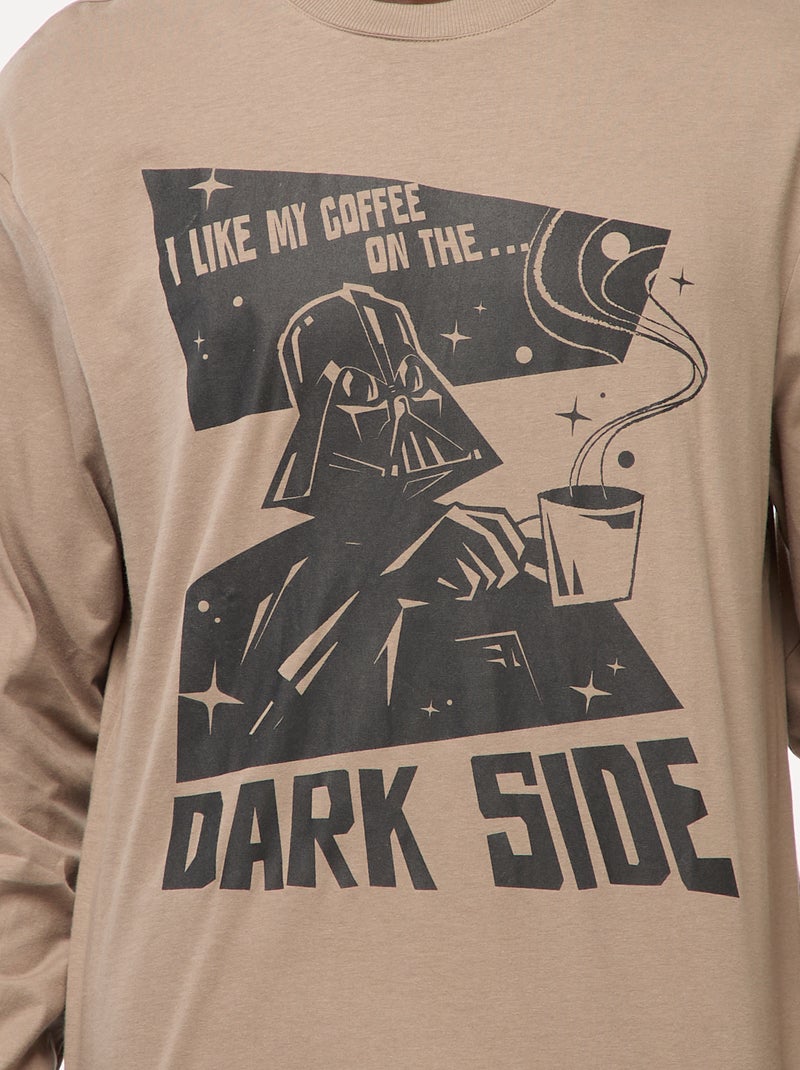 Conjunto de pijama 'Star Wars' camiseta + pantalón - 2 piezas Gris - Kiabi