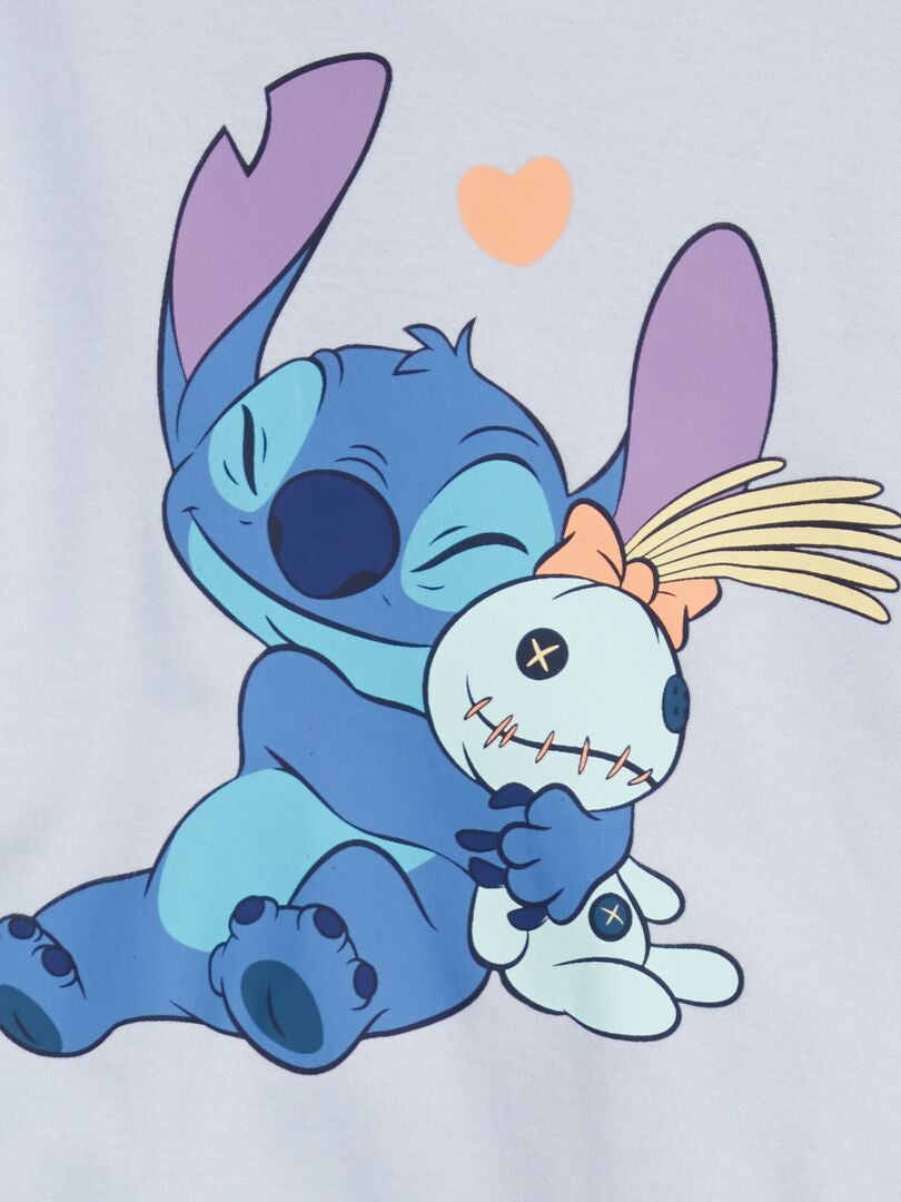 Conjunto De Pijama Stitch Piezas Purpura Kiabi