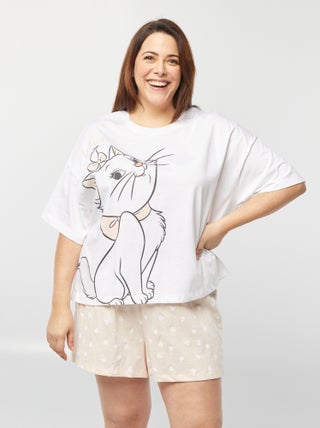 Conjunto de pijama 'Stitch' camiseta + short - 2 piezas