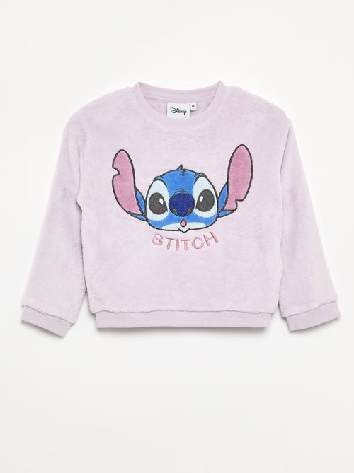 Conjunto de pijama 'Stitch' 'Disney' de forro polar - 2 piezas - Kiabi Conjunto de pijama 'Stitch' 'Disney' de forro polar - 2 piezas - Kiabi