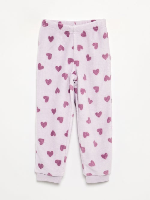 Conjunto de pijama 'Stitch' 'Disney' de forro polar - 2 piezas - Kiabi Conjunto de pijama 'Stitch' 'Disney' de forro polar - 2 piezas - Kiabi