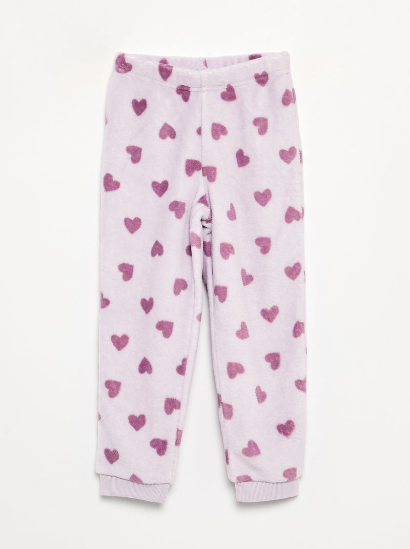 Conjunto de pijama 'Stitch' 'Disney' de forro polar - 2 piezas Purpura - Kiabi