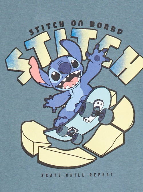 Conjunto de pijama 'Stitch' short + camiseta - 2 piezas - Kiabi