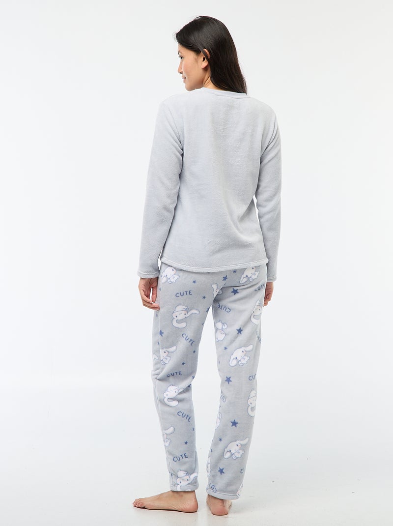 Conjunto de pijama suave 'Cinamoroll' Azul - Kiabi