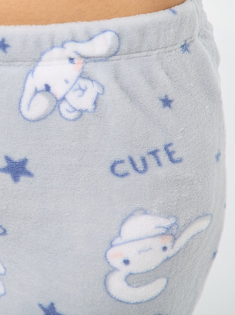 Conjunto de pijama suave 'Cinamoroll' Azul - Kiabi