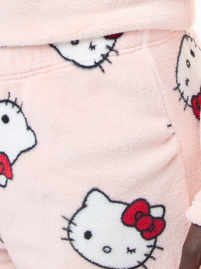 Conjunto de pijama suave 'Hello Kitty' Rosa - Kiabi