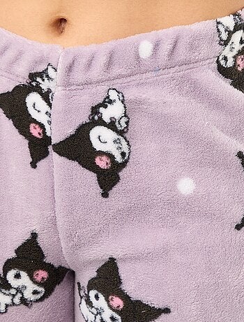 Conjunto de pijama suave 'Kuromi'