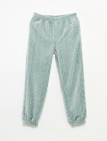 Conjunto de pijama suave liso
