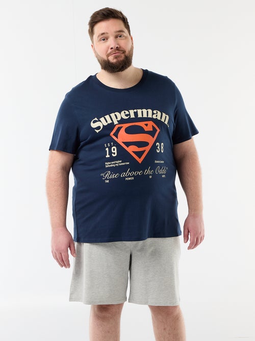 Conjunto de pijama 'Superman' pantalón corto + camiseta - 2 piezas - Kiabi