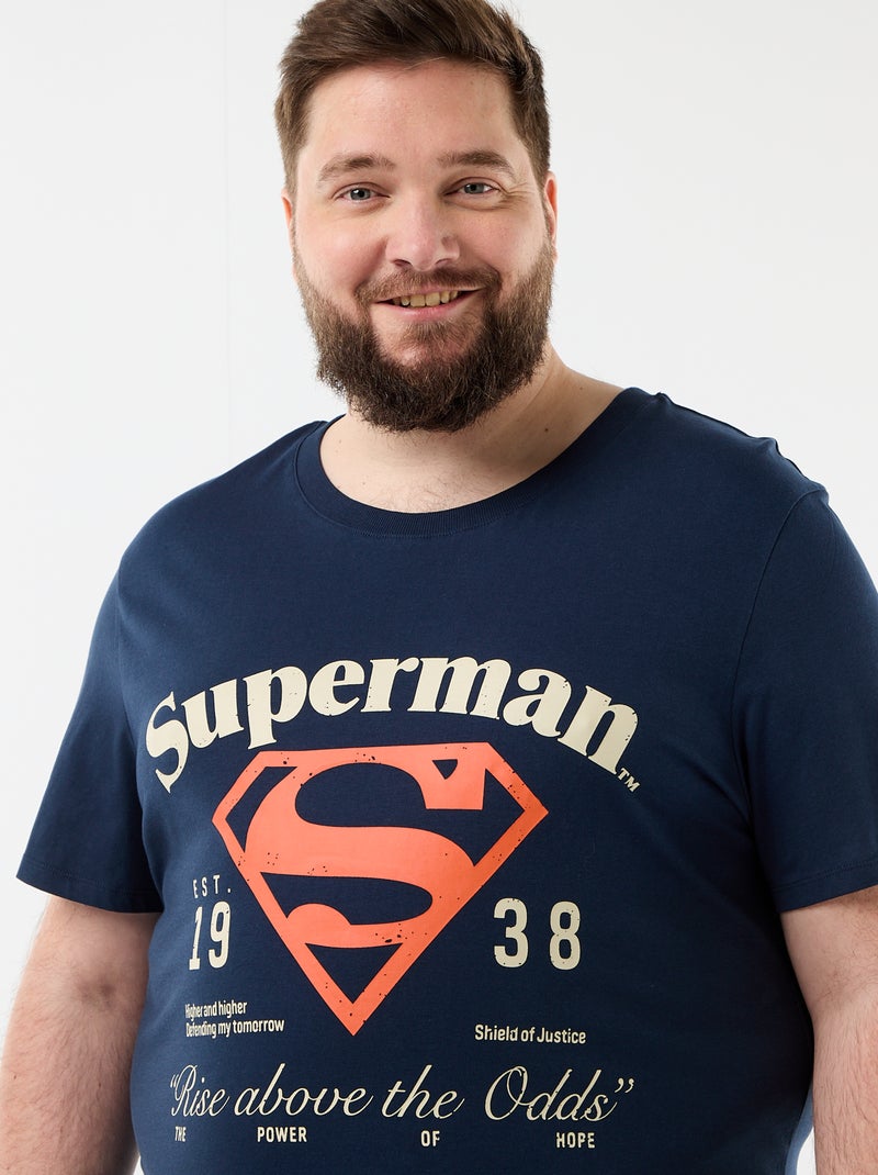 Conjunto de pijama 'Superman' pantalón corto + camiseta - 2 piezas Azul - Kiabi