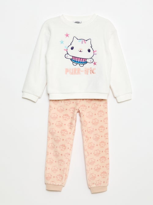 Conjunto de pijama 'Universal' 'La casa de Gabby' en polar - Kiabi
